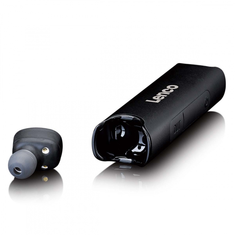 Lenco Bluetooth-headset Vandtæt In-Ear Docking Sort