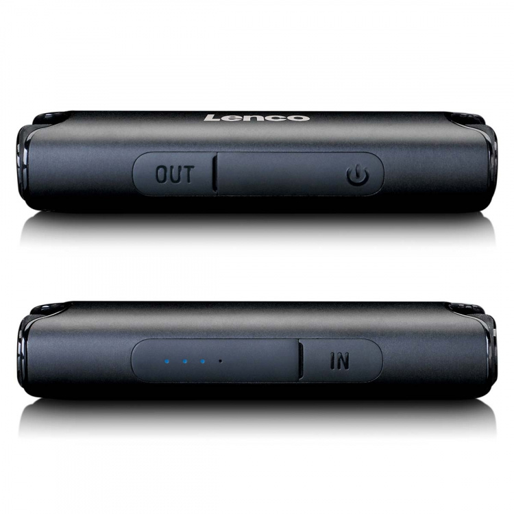 Lenco Bluetooth-headset Vandtæt In-Ear Docking Sort