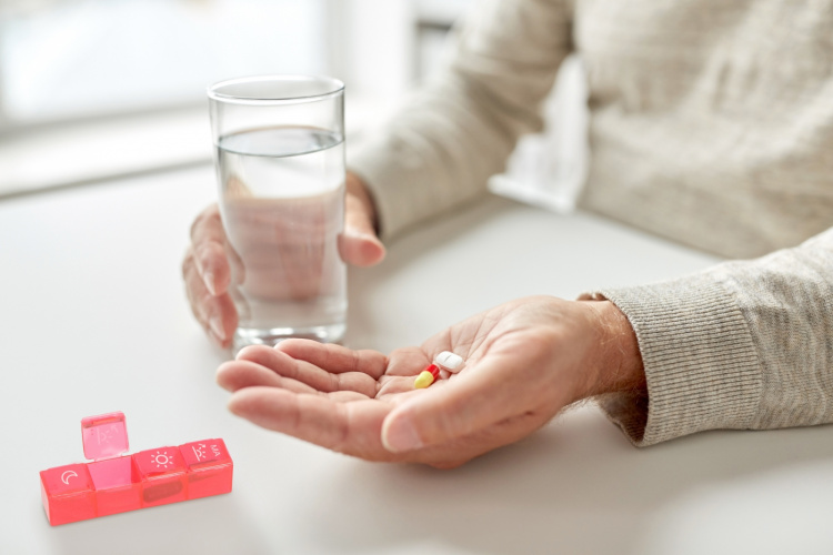 Fysic Bærbar pilleholder