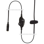 Fysic Hovedtelefon med volumenkontrol Fysic Hovedtelefon med volumenkontrol