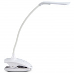 Fysic Genopladelig LED-lampe med klemme Hvid Fysic Genopladelig LED-lampe med klemme Hvid