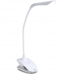 Fysic Genopladelig LED-lampe med klemme Hvid Fysic Genopladelig LED-lampe med klemme Hvid