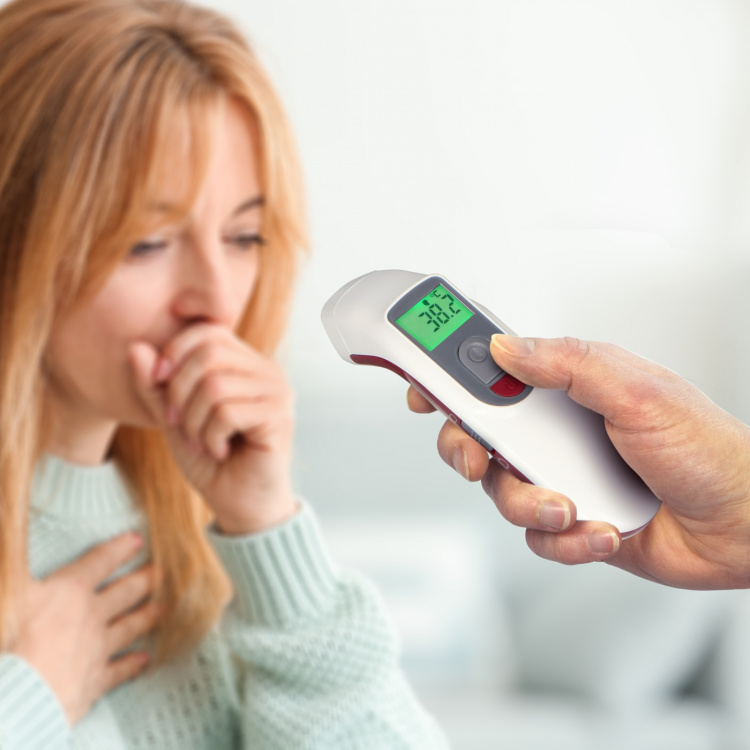 Fysic Infrarødt pandetermometer