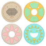 Alecto Baby HeeHee + udstoppet kanin - Chat-knap, gør dit krammedyr til en interaktiv ven Alecto Baby HeeHee + udstoppet kanin - Chat-knap, gør dit krammedyr til en interaktiv ven