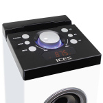 ICES Speakertower med Bluetooth®, PLL FM-radio, USB og SD-afspiller