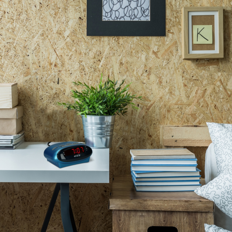 ICES Ur-radio Blå ICES Ur-radio Blå