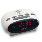 ICES Clock radio Hvid ICES Clock radio Hvid