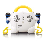 Lenco Bærbar karaoke-cd-afspiller med Bluetooth® til børn Flerfarvet Lenco Bærbar karaoke-cd-afspiller med Bluetooth® til børn Flerfarvet
