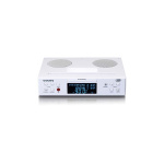 Lenco DAB+/FM-køkkenradio med Bluetooth® LED-belysning og timer Hvid