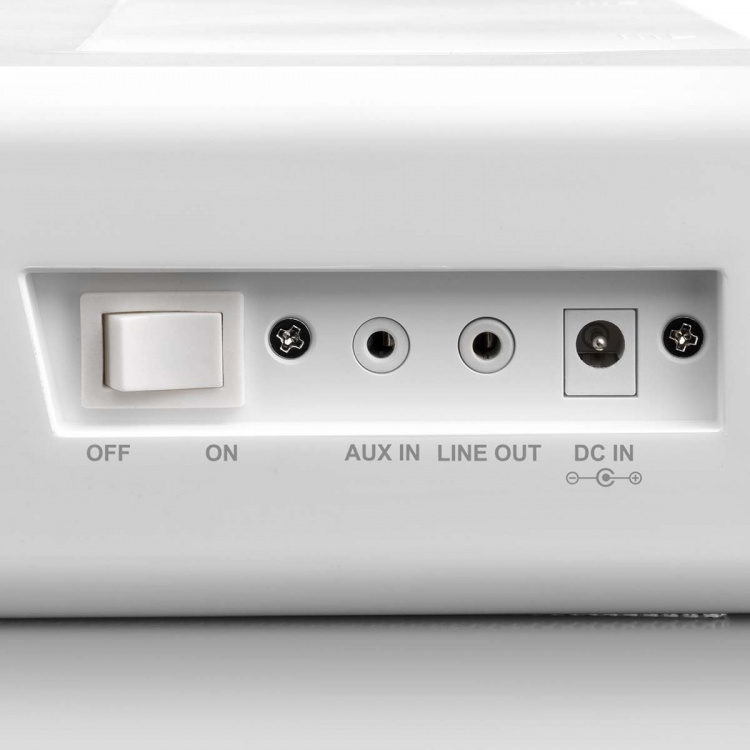 Lenco Internetradio til køkkenet med FM White