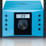 Lenco Stereoanlæg med FM-radio og cd-afspiller Blue