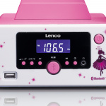 Lenco Mikroindstillet vækkeur Bluetooth® FM-radio USB aux-in Princess