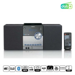 Lenco Mikrosæt med DAB+/FM/CD/Bluetooth® & USB-afspiller - Sort