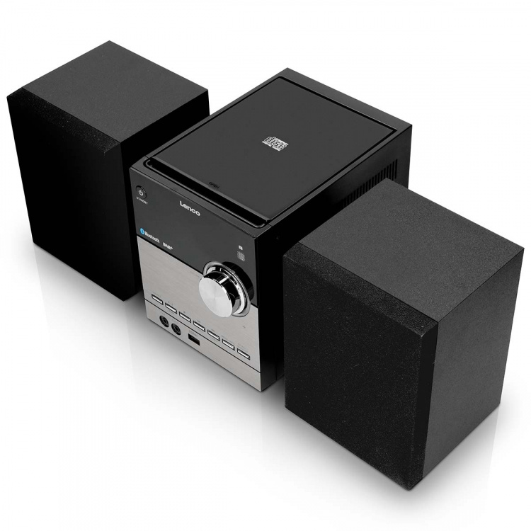 Lenco Mikrosæt med DAB+/FM/CD/Bluetooth® & USB-afspiller - Sort