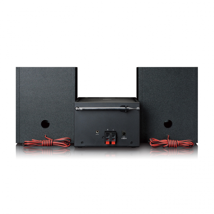 Lenco Mikrosæt med internet/ DAB+ radio Bluetooth® CD MP3 Sort