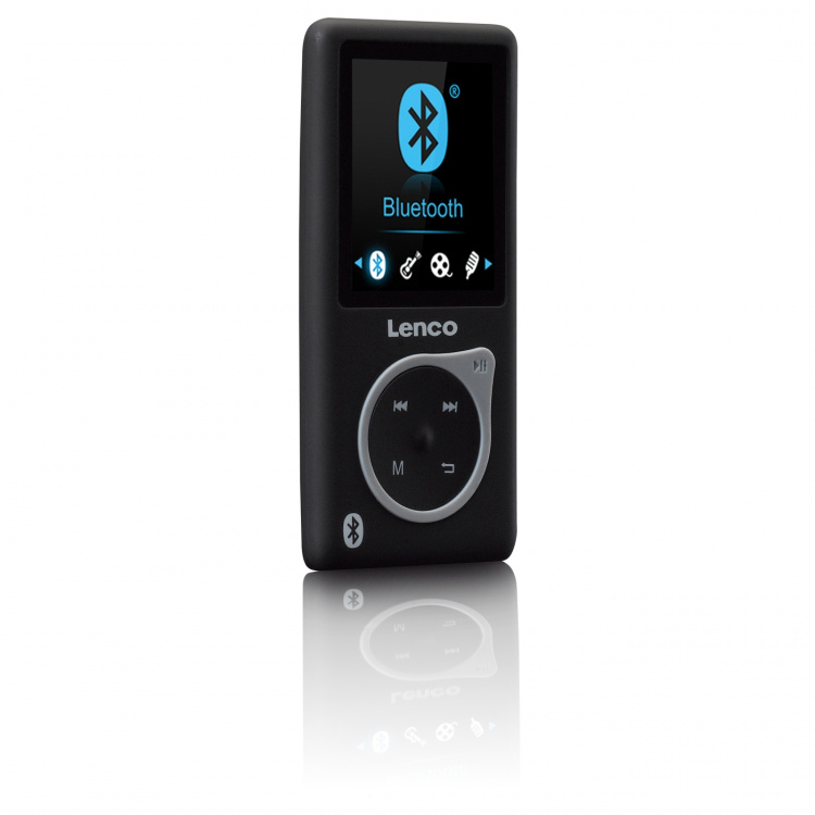 Lenco MP3/MP4-afspiller med Bluetooth® Sort