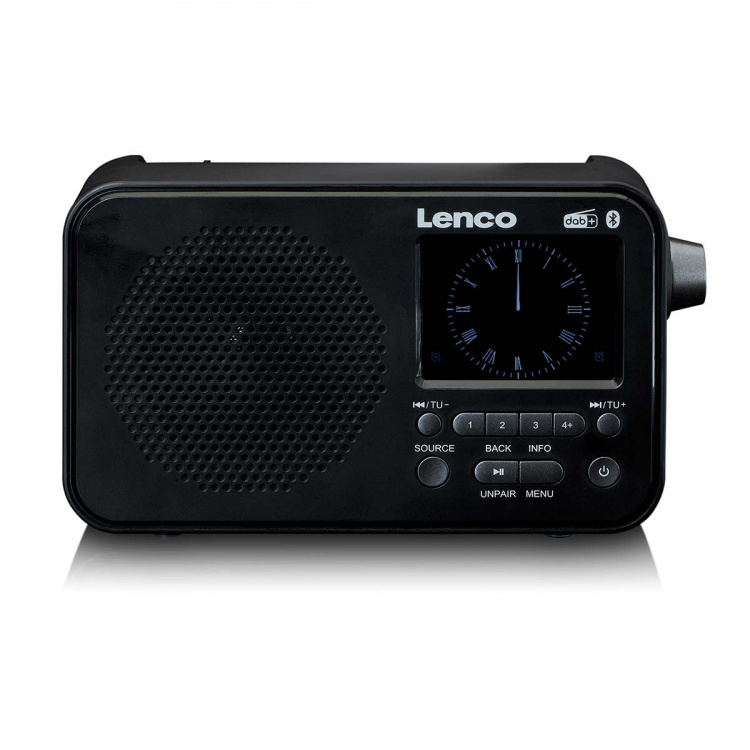 Lenco Bærbar DAB+ FM-radio med Bluetooth® 2,4