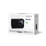 Lenco Bærbar DAB+ FM-radio med Bluetooth® 2,4