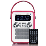 Lenco Bærbar DAB+ FM-radio med Bluetooth® og AUX-indgang, genopladeligt batteri Hvid Lenco Bærbar DAB+ FM-radio med Bluetooth® og AUX-indgang, genopladeligt batteri Hvid