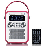 Lenco Bærbar DAB+ FM-radio med Bluetooth® og AUX-indgang, genopladeligt batteri Hvid Lenco Bærbar DAB+ FM-radio med Bluetooth® og AUX-indgang, genopladeligt batteri Hvid