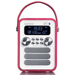 Lenco Bærbar DAB+ FM-radio med Bluetooth® og AUX-indgang, genopladeligt batteri Hvid Lenco Bærbar DAB+ FM-radio med Bluetooth® og AUX-indgang, genopladeligt batteri Hvid