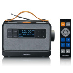 Lenco Bærbar FM/DAB+-radio med store knapper og  Lenco Bærbar FM/DAB+-radio med store knapper og