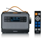 Lenco Bærbar FM/DAB+-radio med store knapper og  Lenco Bærbar FM/DAB+-radio med store knapper og