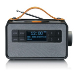 Lenco Bærbar FM/DAB+-radio med store knapper og  Lenco Bærbar FM/DAB+-radio med store knapper og