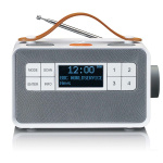 Lenco Bærbar FM/DAB+-radio med store knapper og 