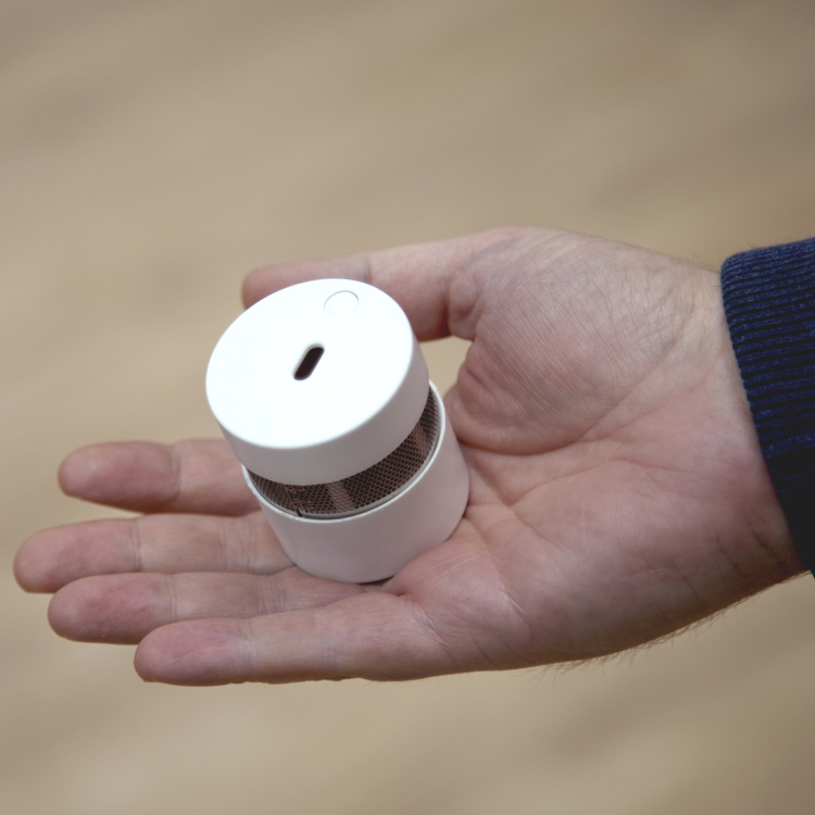 Alecto Mini-røgalarm med 10 års batteri- og sensortid Hvid