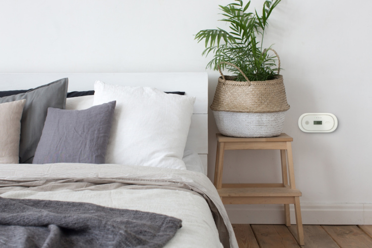 Alecto Sæt med røgdetektor og kuliltealarm Hvid