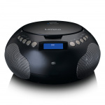 Lenco Boombox med DAB+/ FM-radio og Bluetooth® Sort