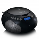 Lenco Boombox med DAB+/ FM-radio og Bluetooth® Sort