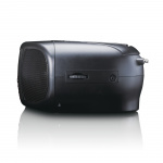 Lenco Bærbar internetradio med DAB+/FM, Bluetooth®, cd-afspiller og stort LCD-farvedisplay Sort