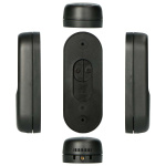 Alecto Smart Wi-Fi-dørklokke med kamera, velegnet til hjemmeautomatisering Black