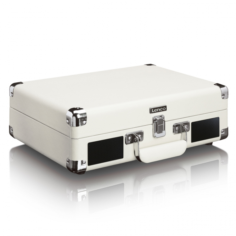 Lenco Bluetooth®-pladespiller med indbyggede højttalere Cream Lenco Bluetooth®-pladespiller med indbyggede højttalere Cream