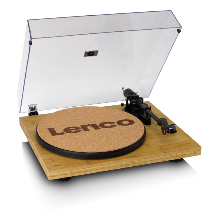 Lenco Pladespillerslipmat lavet af kork