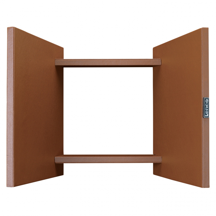 Lenco Organizer til op til 40 optegnelser Brown