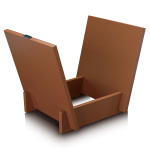 Lenco Organizer til op til 40 optegnelser Brown