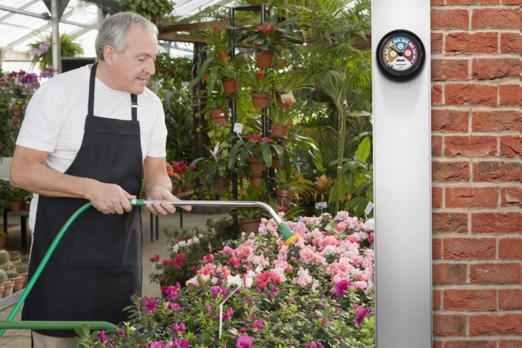 Alecto Analogt hygrometer Sort Alecto Analogt hygrometer Sort