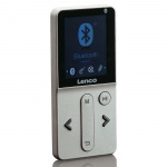 Lenco MP4-afspiller bluetooth® med 8 GB Sølv