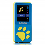 Lenco MP3/MP4-afspiller med 8 GB hukommelse Blå