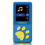 Lenco MP3/MP4-afspiller med 8 GB hukommelse Blå