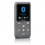 Lenco MP3/MP4-afspiller med Bluetooth® 8 GB Micro SD-kort Grå