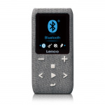 Lenco MP3/MP4-afspiller med Bluetooth® 8 GB Micro SD-kort Grå