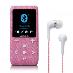 Lenco MP3/MP4-afspiller med Bluetooth® 8 GB Micro SD-kort Pink