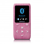 Lenco MP3/MP4-afspiller med Bluetooth® 8 GB Micro SD-kort Pink