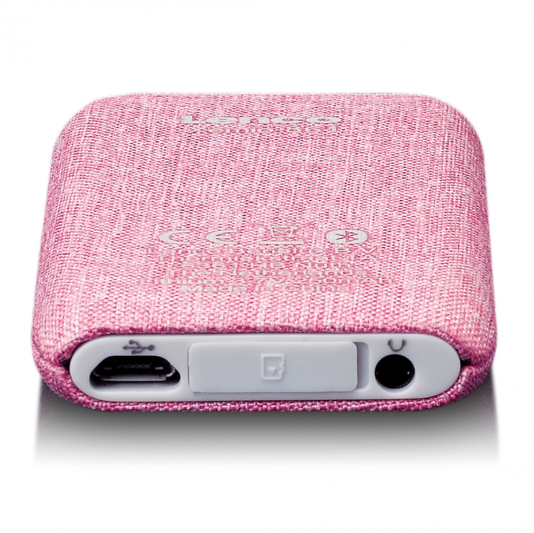 Lenco MP3/MP4-afspiller med Bluetooth® 8 GB Micro SD-kort Pink