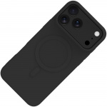 Celly Cromomag Blødt gummietui MagSafe-kompatibel iPhone 17 Pro Max Sort Celly Cromomag Blødt gummietui MagSafe-kompatibel iPhone 17 Pro Max Sort