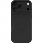 Celly Cromomag Blødt gummietui MagSafe-kompatibel iPhone 17 Pro Max Sort Celly Cromomag Blødt gummietui MagSafe-kompatibel iPhone 17 Pro Max Sort
